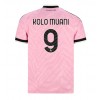 Juventus Randal Kolo Muani #9 Bortedrakt 2026-27 Kortermet